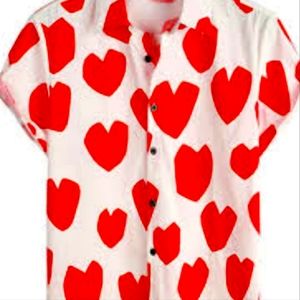 Vatpave Hawaiian heart L shirt